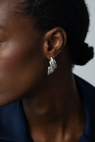 Kombos Earrings Silver