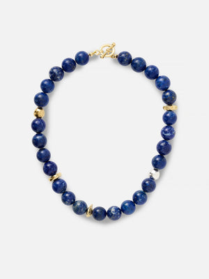 Helen Lapis Stone Necklace