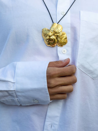 Hibiscus Cord Necklace - an Eden Rock St Barths Exclusive