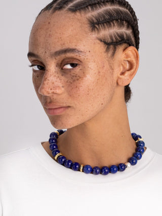 Helen Lapis Stone Necklace