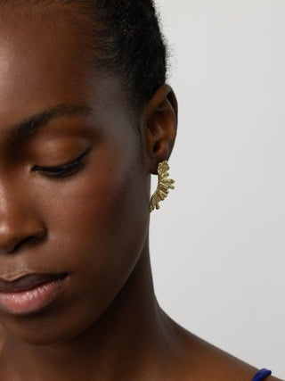 Crescent Sun Earrings