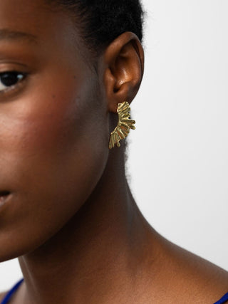 Crescent Sun Earrings