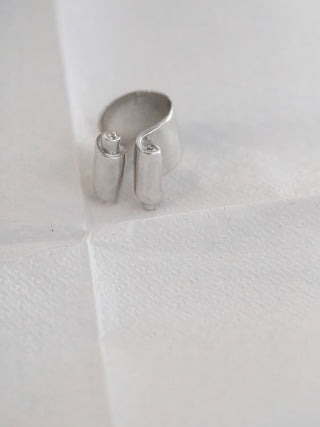 Papyros Ring In Sterling Silver