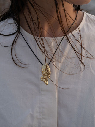 Pisces Cord Fish Pendant