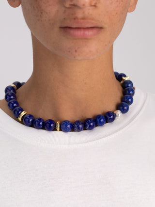 Helen Lapis Stone Necklace