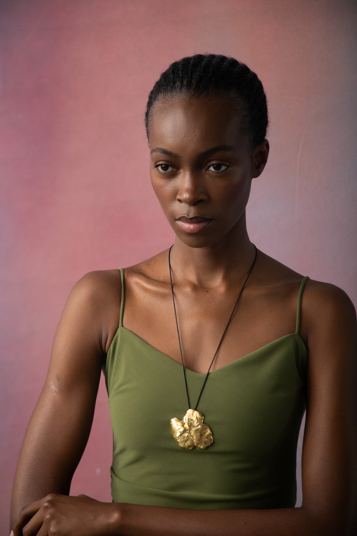 Hibiscus Cord Necklace - an Eden Rock St Barths Exclusive