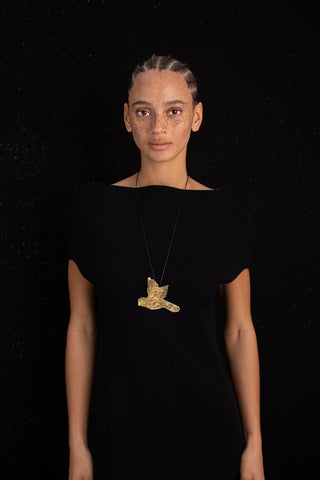 Siren Pendant Cord Necklace