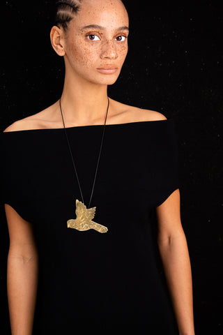 Siren Pendant Cord Necklace