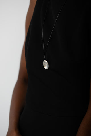 Aesop Cord Necklace In Silver