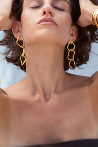 Hermes Chain Earrings