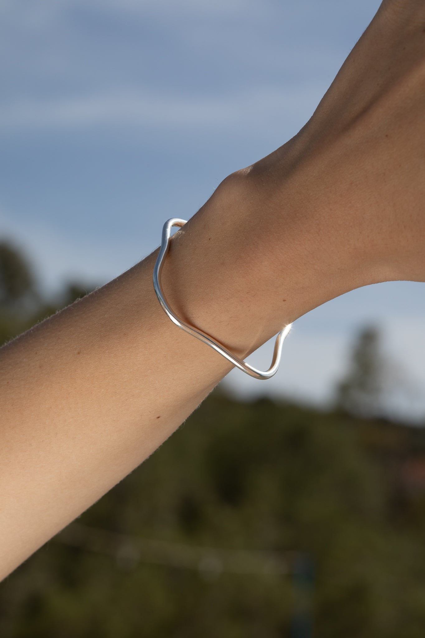 THIN BANGLE SILVER