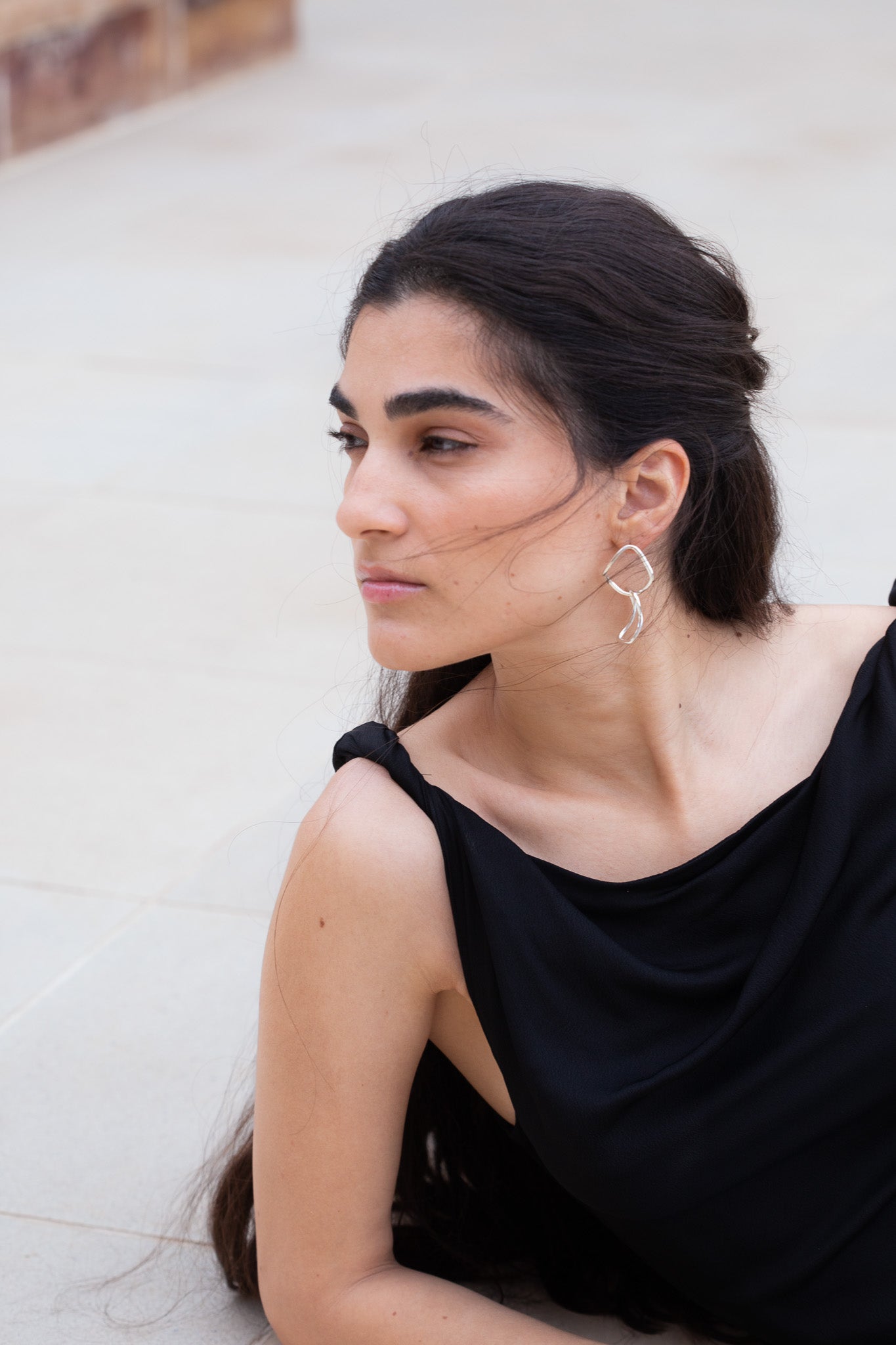 Voyage Earrings in Silver