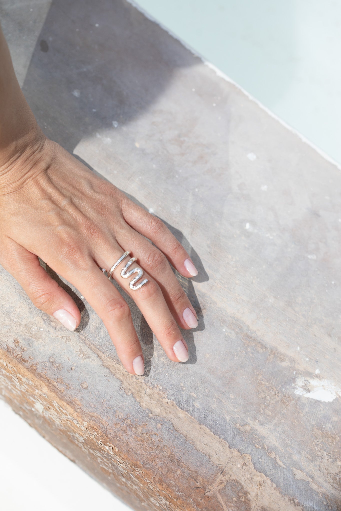 Phidi Ring in Silver