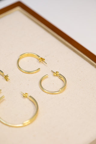 Queen Midi Hoops