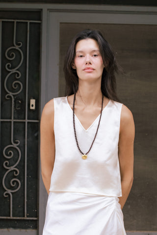 Gaia Garnet Necklace