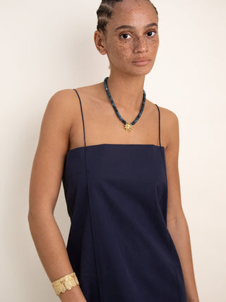 Sea Urchin in Jade Necklace