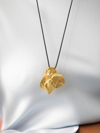 Bougainvillea Fleur Cord Necklace - an Eden Rock St Barths Exclusive