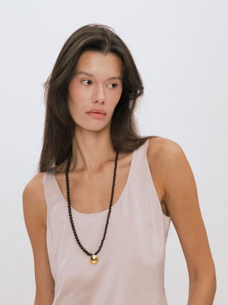 Gaia Garnet Necklace