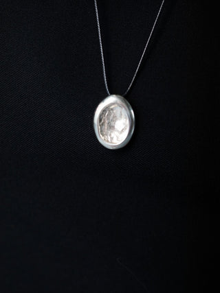 Aesop Cord Necklace In Sterling Silver
