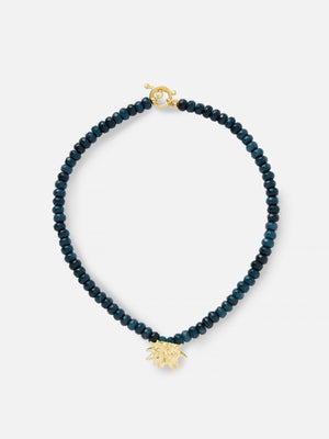 Sea Urchin in Jade Necklace