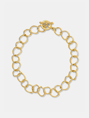 YSSO Achilles Gold Single Chain Necklace