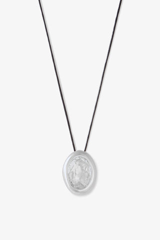 Aesop Cord Necklace In Sterling Silver