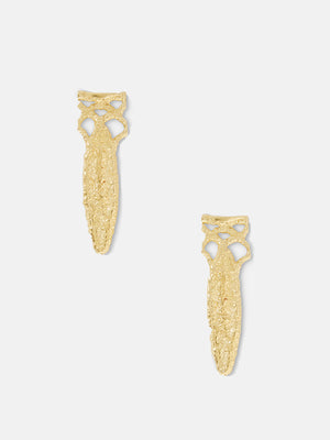 YSSO Amphora Gold Earrings