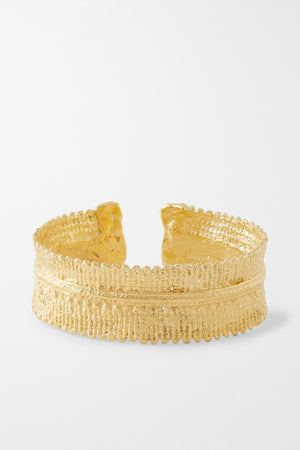 YSSO Artemis Gold Adjustable Cuff Bracelet