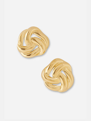 YSSO Bal Gold Statement Earrings