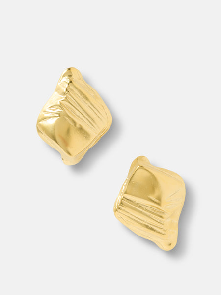 YSSO | Daphne 18ct Yellow Gold-Plated Statement Earrings
