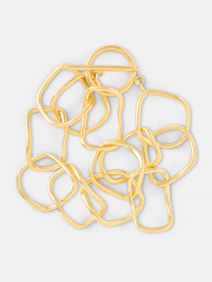 YSSO Eros Gold Double Chain Bracelet