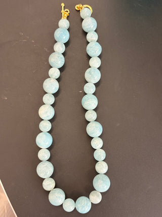 Nantucket Bespoke Aquamarine Necklace