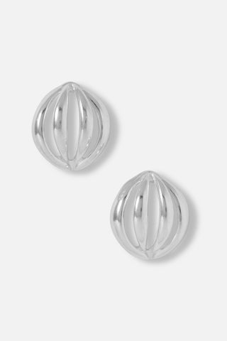 Flower Bud Medium In Silver