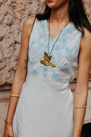 Siren Pendant Cord Necklace
