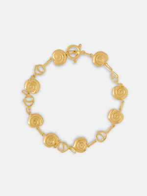 YSSO Pallas Athena Gold Chain Necklace