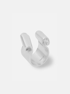 YSSO Papyros Sterling Silver Adjustable Ring 