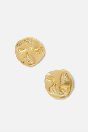 YSSO One&Only Tetras Gold Stud Earrings