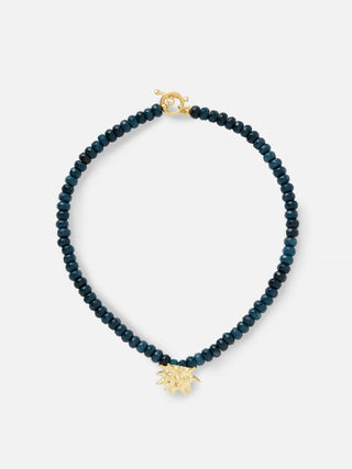 Sea Urchin in Jade Necklace