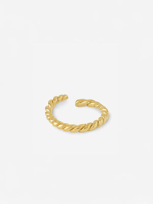 YSSO Selene Gold Adjustable Stacking Ring