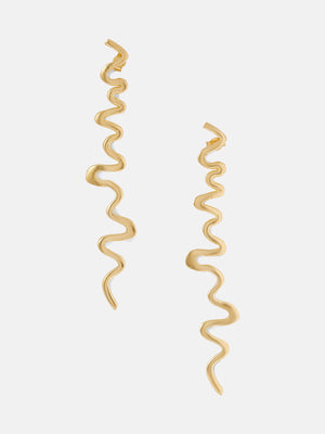 YSSO Shore Gold Statement Earrings