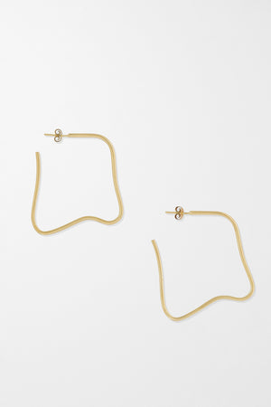 YSSO Thin Gold Hoops