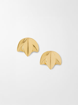 Tiny Leaf Earrings