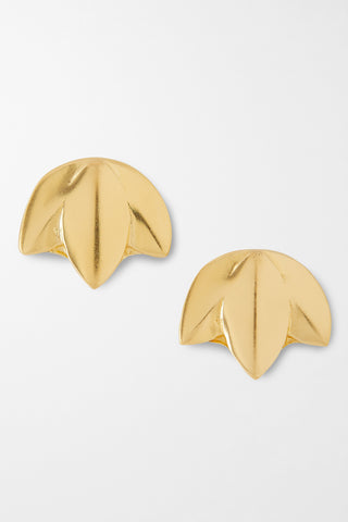 Tiny Leaf Earrings