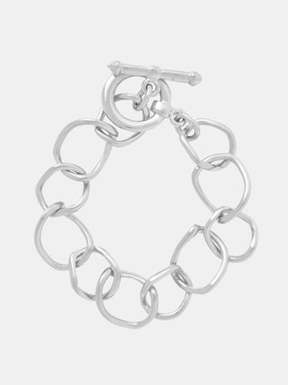 Cleos Single Chain Bracelet in Sterling Silver