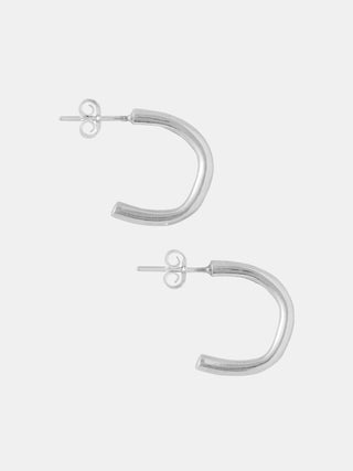 Baby Hoops In Silver