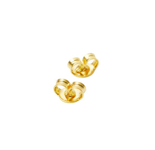 Earring Butterfly Back - Silver Gold Plated