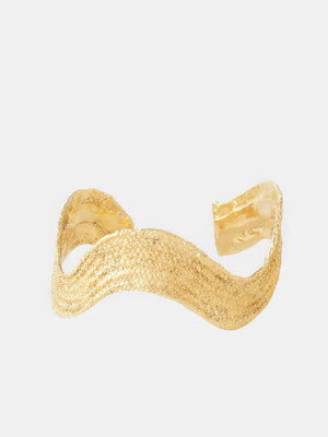 YSSO Dionysus Gold Adjustable Cuff Bracelet